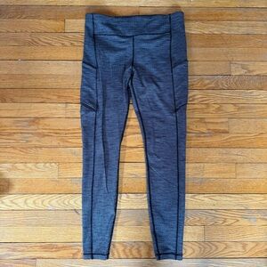 Lululemon Women’s 12 Herringbone Variegated Knit Heathered Speed Up Tights